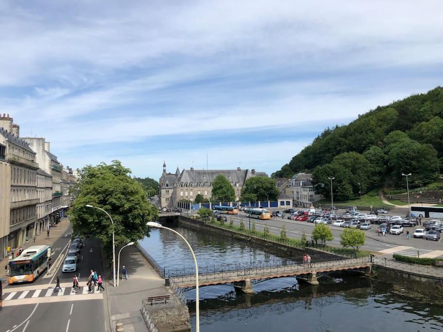 L'Odet - Superbe Vue Sur Les Quais - Hyper Centre Appartement Quimper Buitenkant foto
